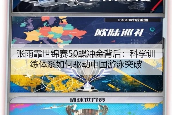 张雨霏世锦赛50蝶冲金背后：科学训练体系如何驱动中国游泳突破